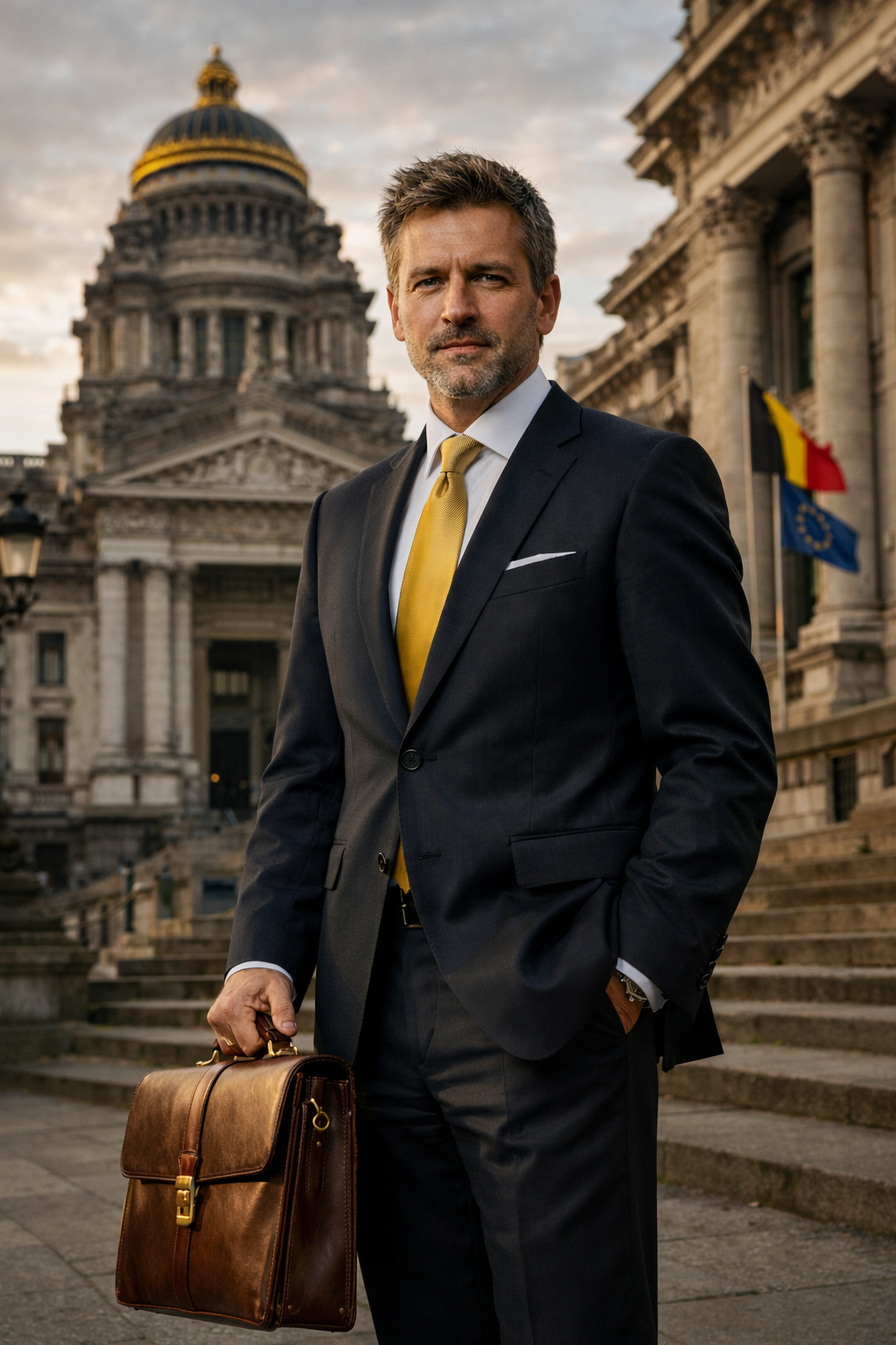 Avocat pénaliste à Bruxelles devant le Palais de Justice
